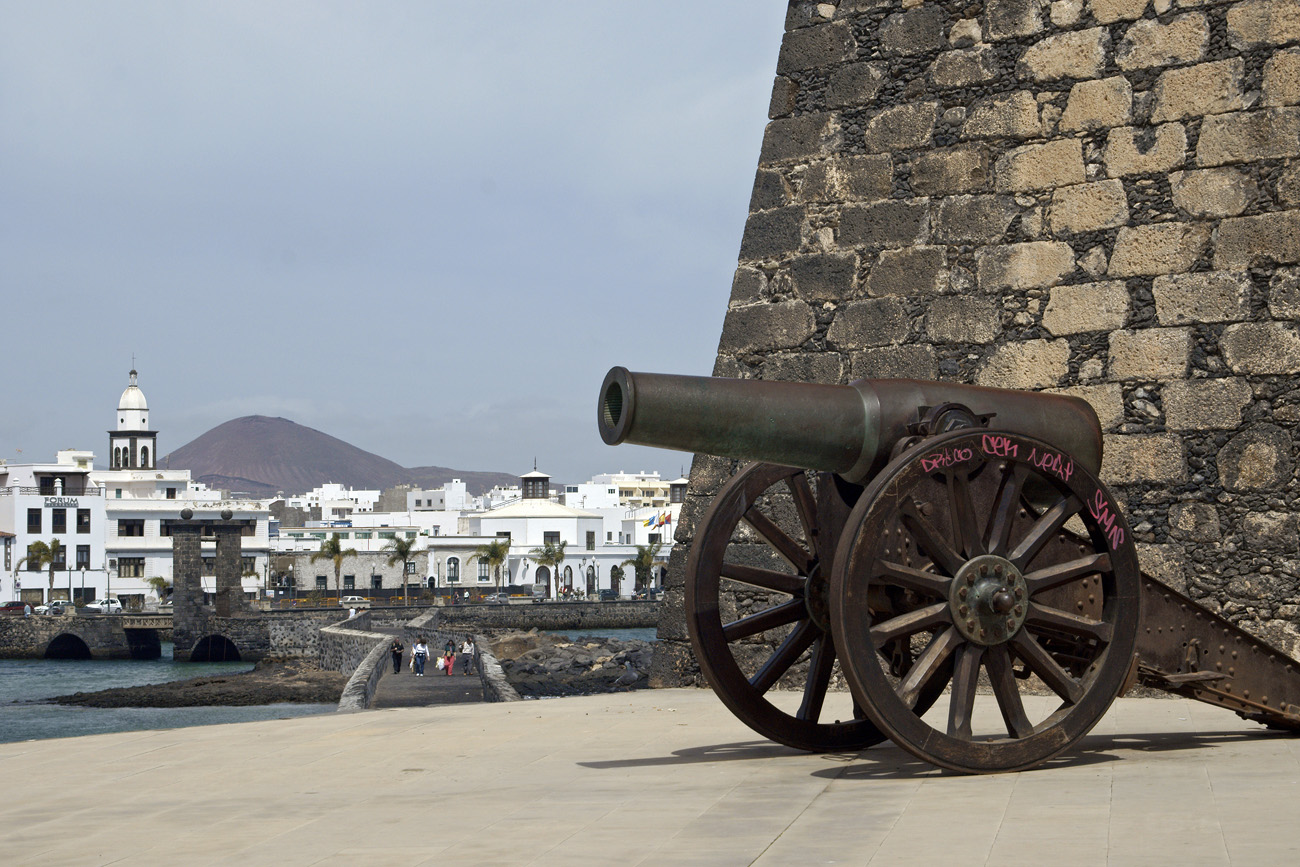 lanz08-03-18_051.jpg -  Lanzarote, mars 2008 Arrecife, castillo de San Gabriel