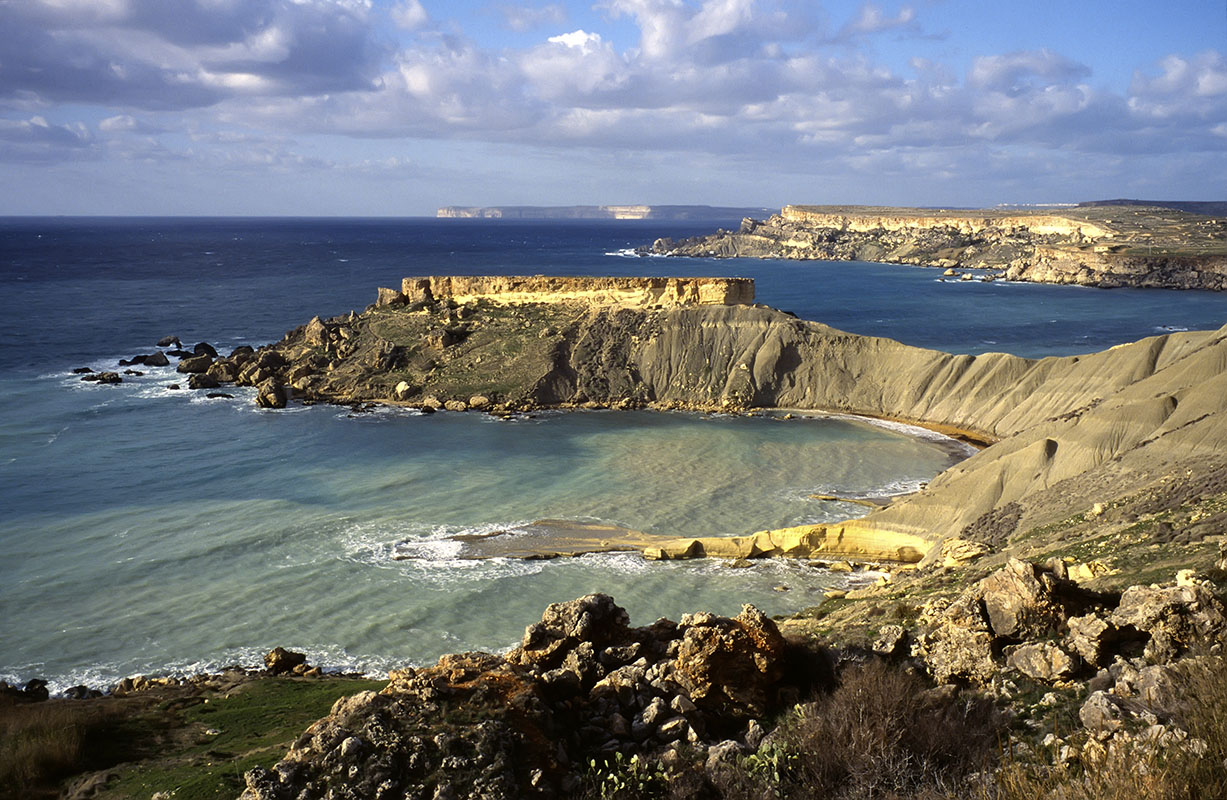 mlt126_pointe_il_karraba.jpg -  île de Malte Victoria Lines la pointe Il-Karraba