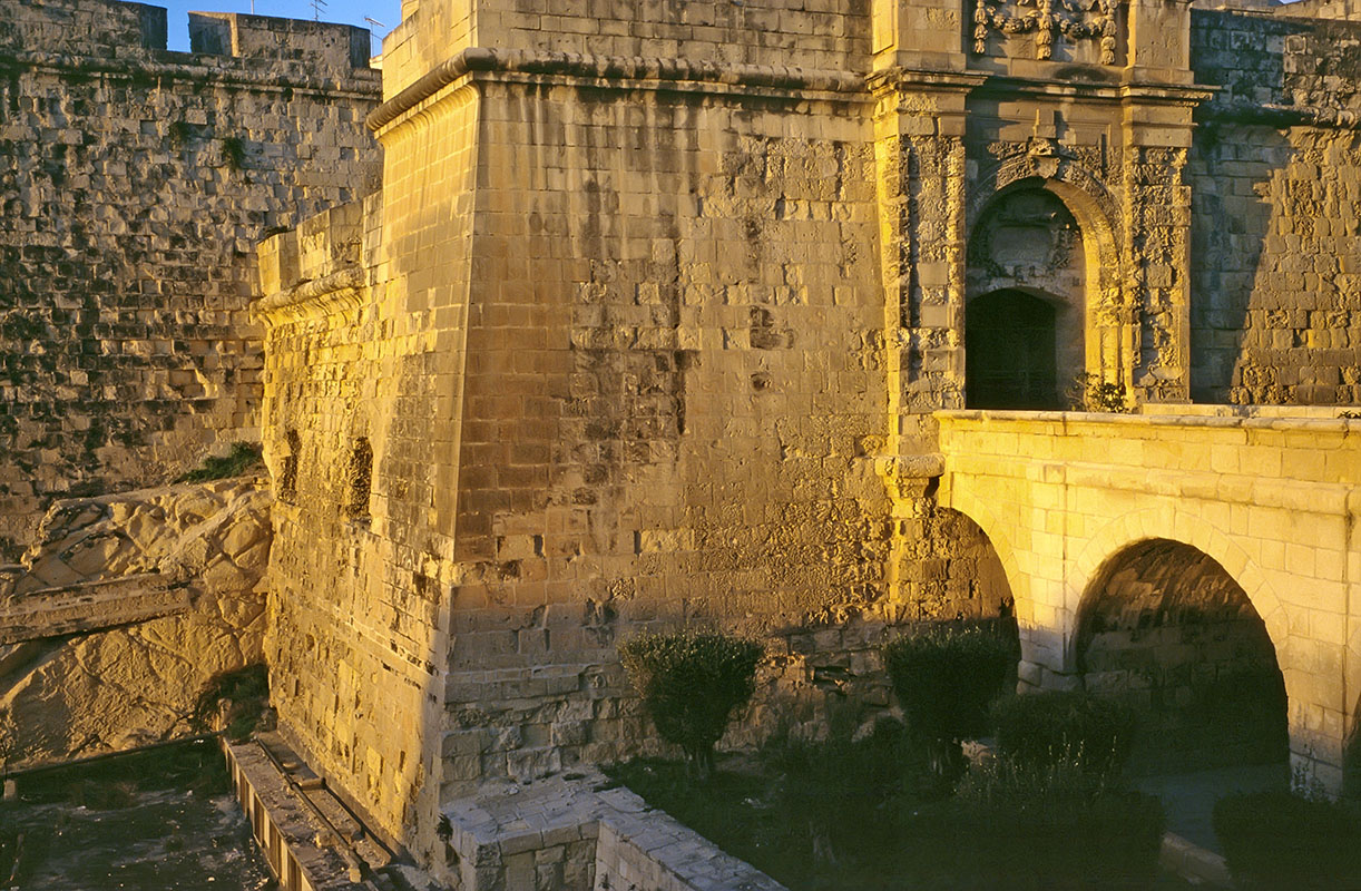 mlt433_vittoriosa_fortin.jpg -  île de Malte La Valette fortin de Vittoriosa