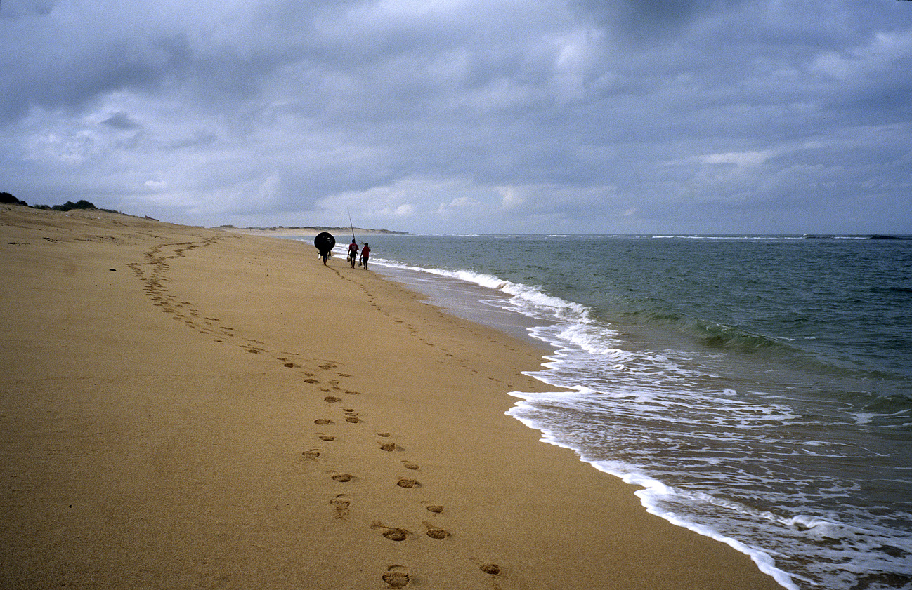 mar0411_006al2022.jpg - côte Safi à  El Jadida, octobre-novembre 2004 Km 32 route de Oualidia non loin de Sidi Moussa, la plage de mon enfance Ektachrome 100 GX