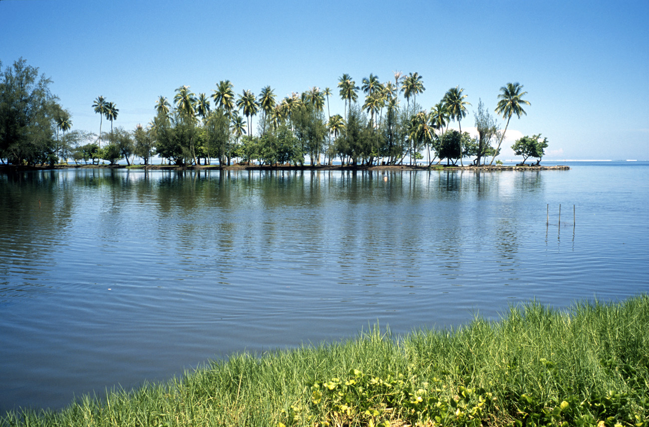 pol05_0023l.jpg - Iles de la Société, Tahiti lagon de Mataeia